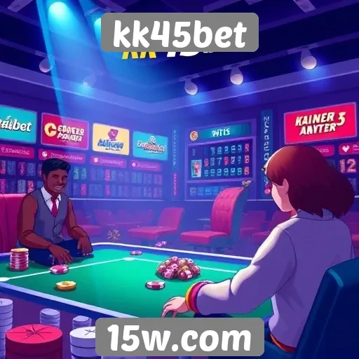 Tendências de jogos online no kk45bet